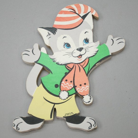 Dolly Toy Co. Wall Decor Vintage Dolly Toy Co Three Little Kitten